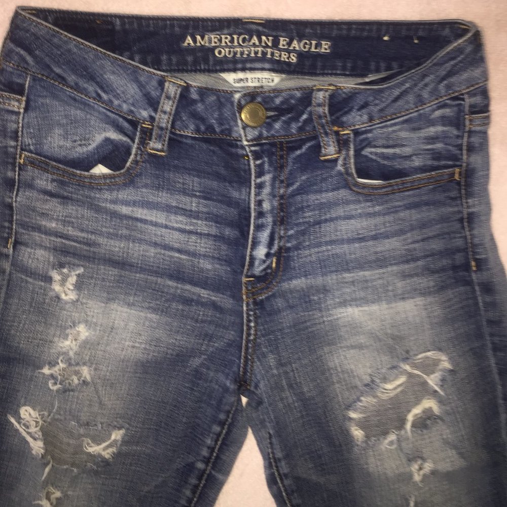 AE Super Stretch Hi-Rise Jegging